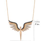 Einzelstück ANGEL FADE KETTE -  Halskette mit Zirkonia Steinchen