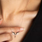 Einzelstück ANGEL FADE KETTE -  Halskette mit Zirkonia Steinchen
