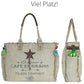 Sunsa Damen XXL Handtsche/Shopper Vintage