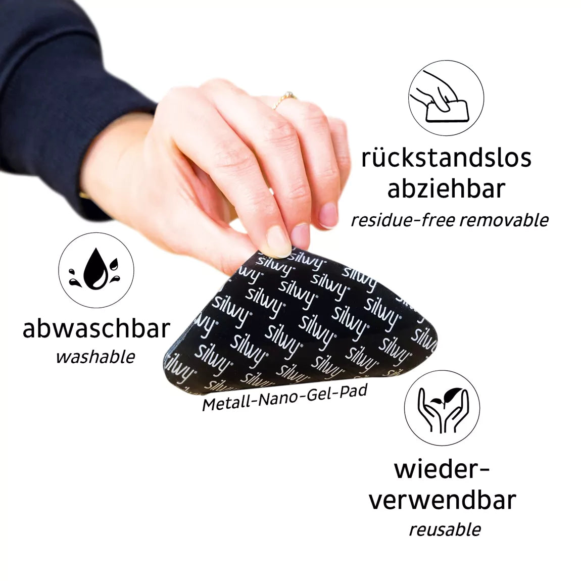 Silwy Magnet-Kunststoffgläser WEIN (2er Set) 0,2 l
