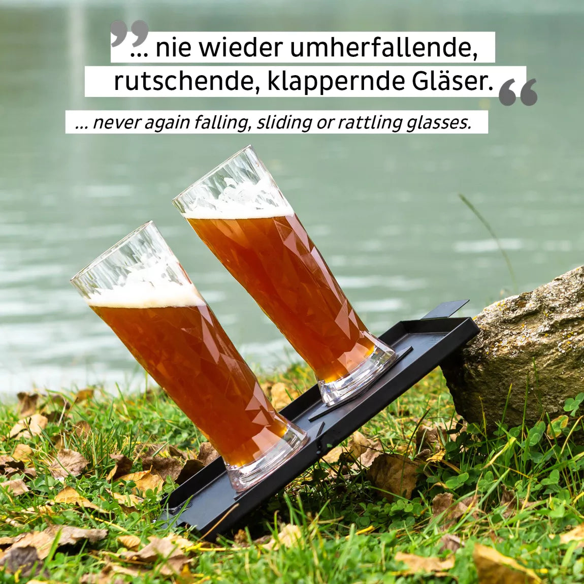 Silwy Magnet-Kunststoffgläser BIER (2er Set) 0,5l