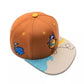 koaa – Snapback Kids "Pirat" - Maus-Stickerei - Braun/Beige