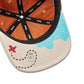 koaa – Snapback Kids "Pirat" - Maus-Stickerei - Braun/Beige