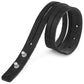 Simaru Nieten Lederarmband schwarz