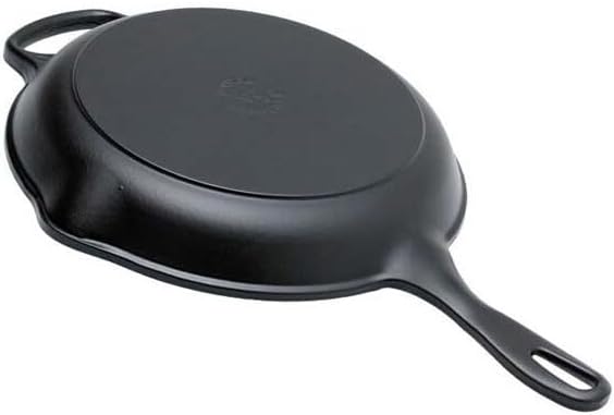 Le Creuset Gusseisen Bratpfanne 26 cm Schwarz matt | emailliert | Induktion | Made in France