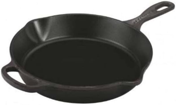 Le Creuset Gusseisen Bratpfanne 26 cm Schwarz matt | emailliert | Induktion | Made in France