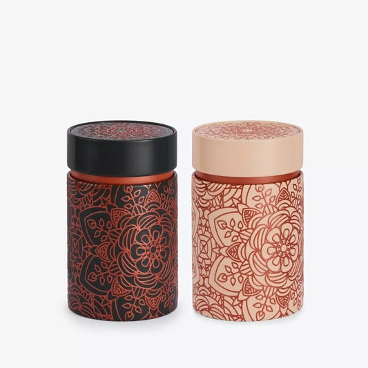 Eigenart Mandala 2er-Set – Metalldosen je bis 150 g