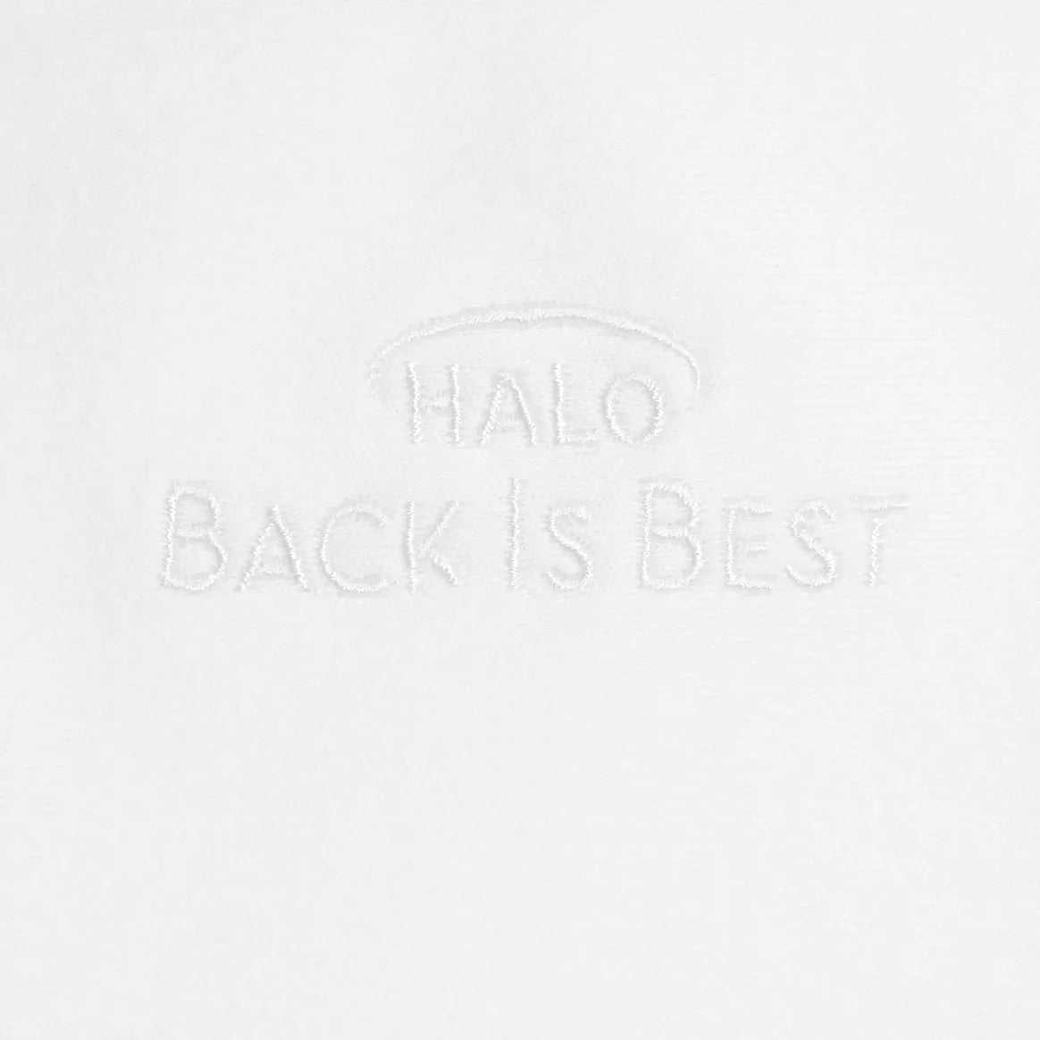 HALO Pucktuch weiß 3 bis 6 Monate