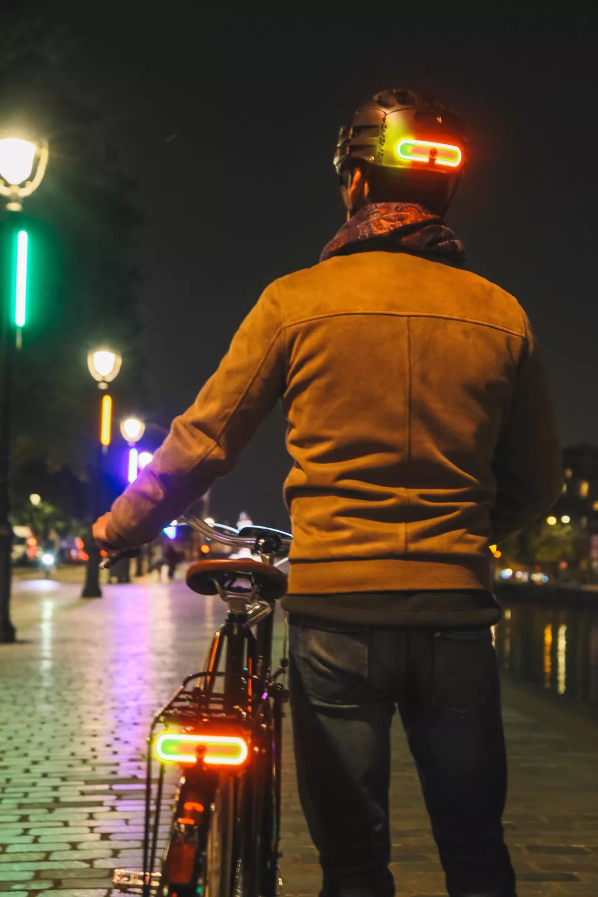 Overade Starter TURN-Licht für Fahrrad, Roller und Helm mit Fernbedienung