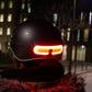 Overade Turn-Licht Delux für Fahhrad, Helm , Roller mit Fernbedienung und Bremslicht