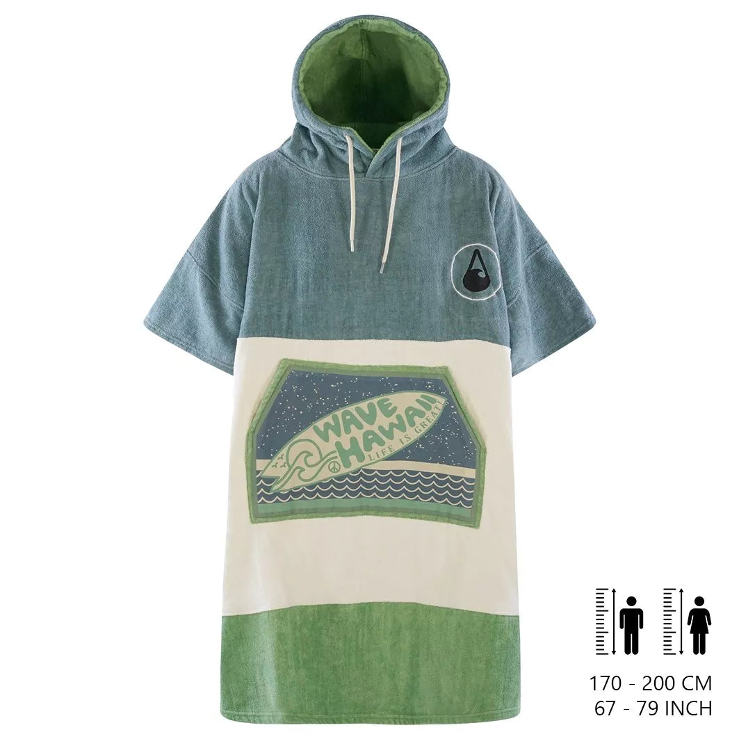 WAVE HAWAII Poncho Curitiba Größe M