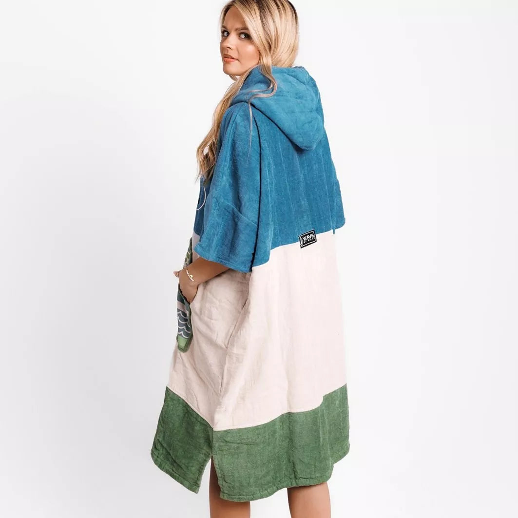 WAVE HAWAII Poncho Curitiba Größe M