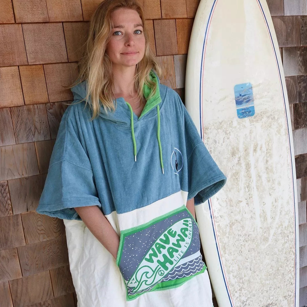 WAVE HAWAII Poncho Curitiba Größe M