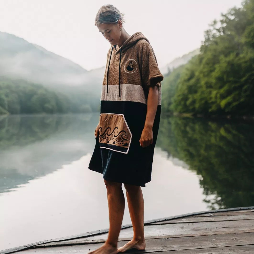 WAVE HAWAII Poncho Cumbuco Größe M