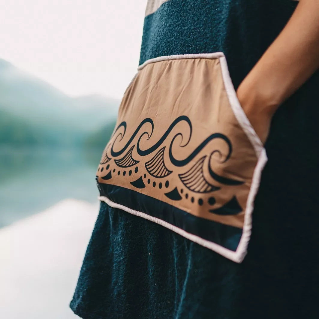 WAVE HAWAII Poncho Cumbuco Größe M
