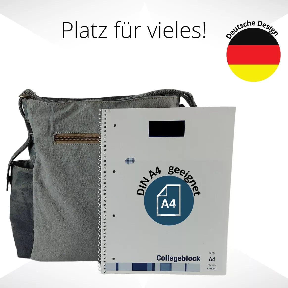 Sunsa Damen Große Crossbody Tasche in Vintage Stil