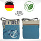 Sunsa Damen Umhängetasche - Maritim Stil aus Canvas