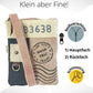 Sunsa Damen Crossover Bag aus Canvas & Leder im Vintage Retro Stil hell