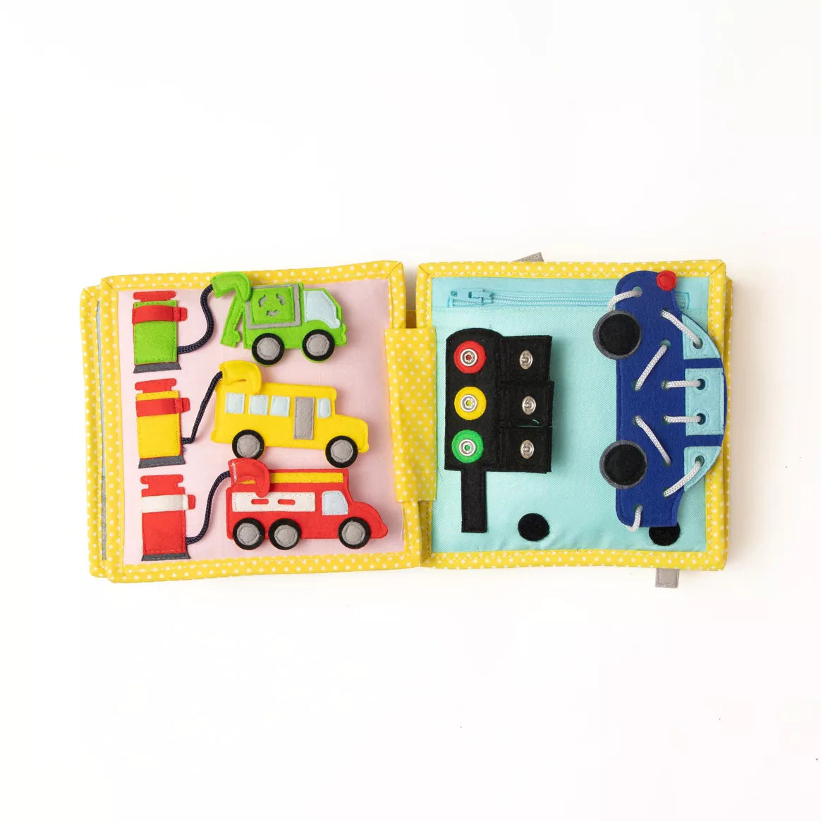 Jolly Designs Mein Erster Bagger - 6 Seiten Mini Quiet Book