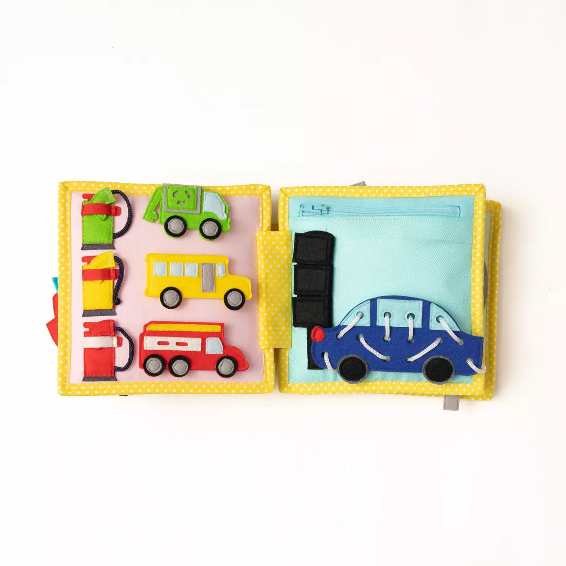 Jolly Designs Mein Erster Bagger - 6 Seiten Mini Quiet Book