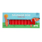 Rex London Holzlineal mit Dackel-Design – Sausage Dog