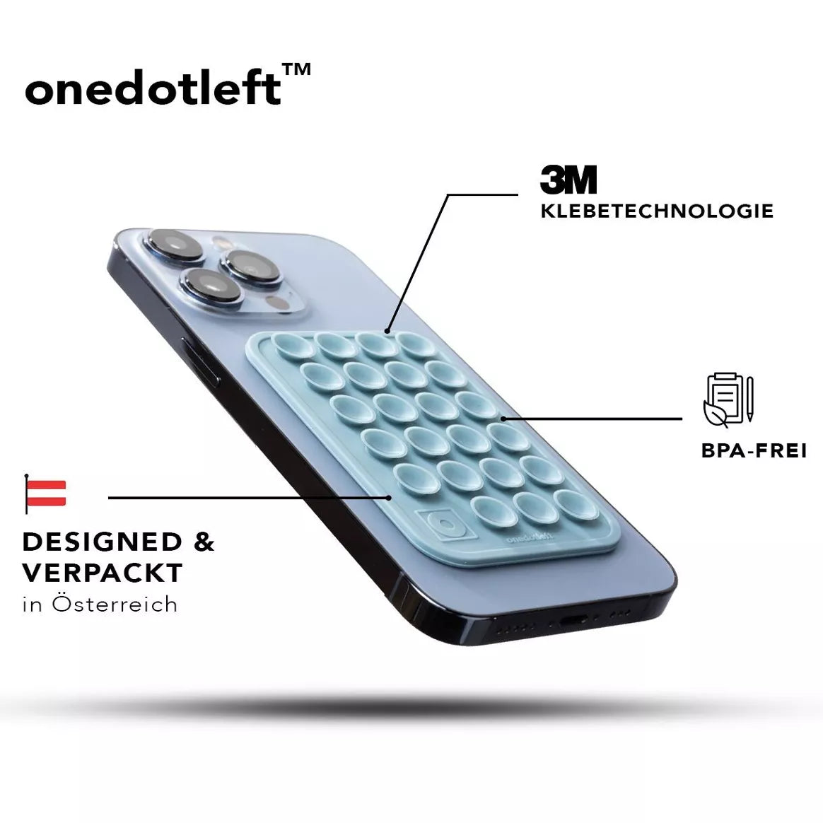 onedotleft™ Smartphone Saugnapfhalterung