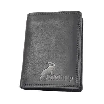 Hodalump Herrenbörse mit Kette - Vintage Leder