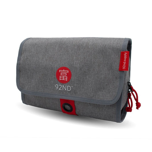92ND.SUPPLY Washroll Kulturbeutel Grau