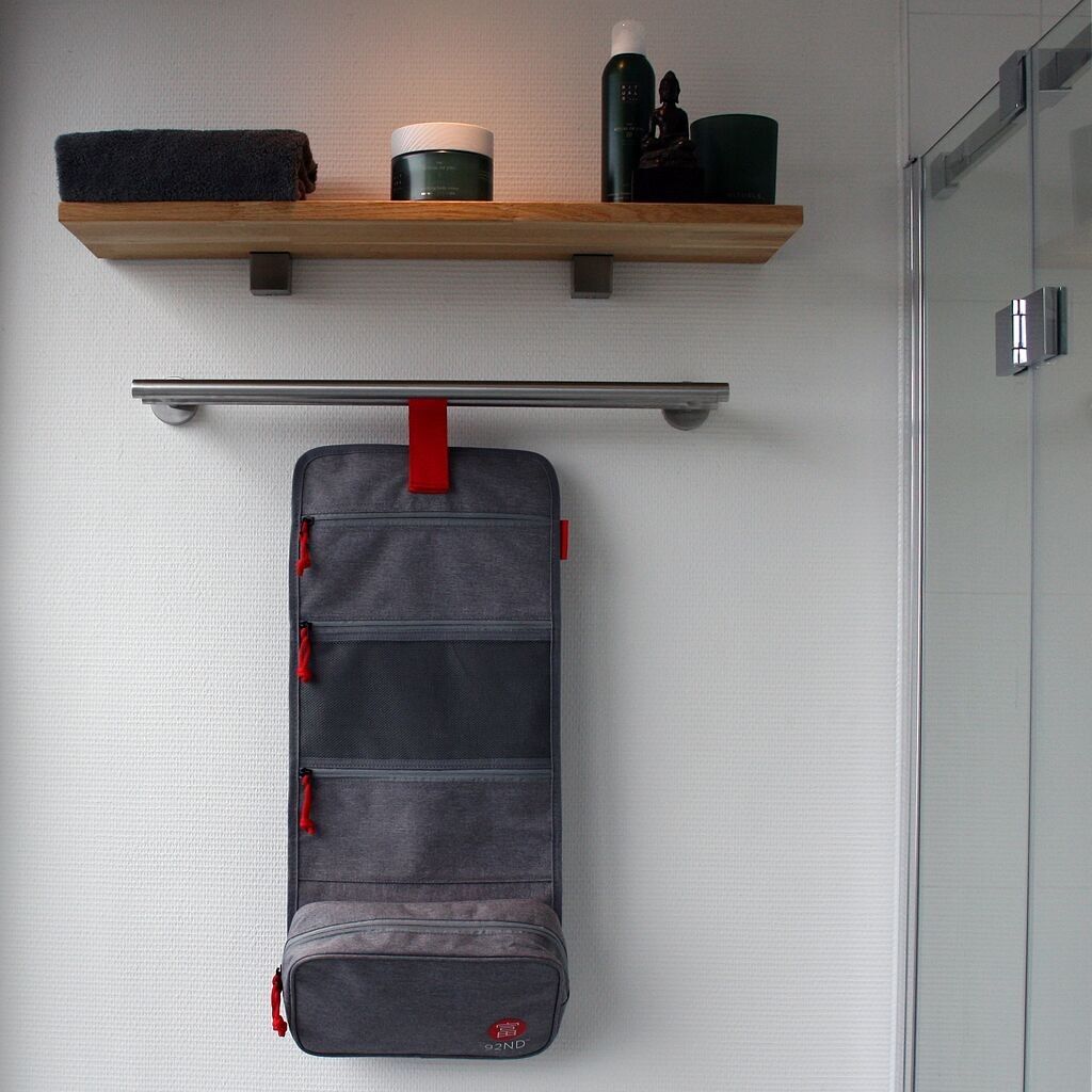 92ND.SUPPLY Washroll Kulturbeutel Grau