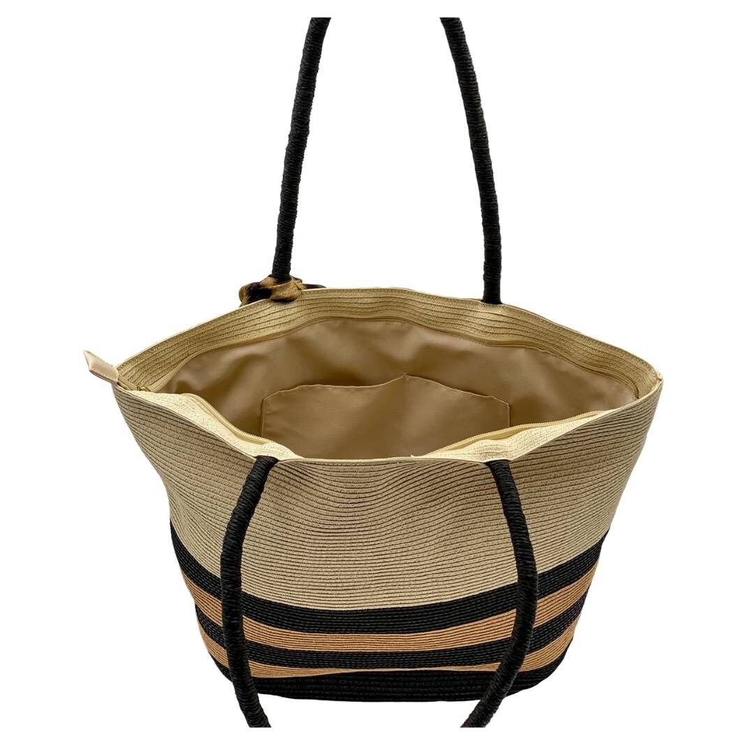 Julesmar Shopper "Leo" mit Leopard Print