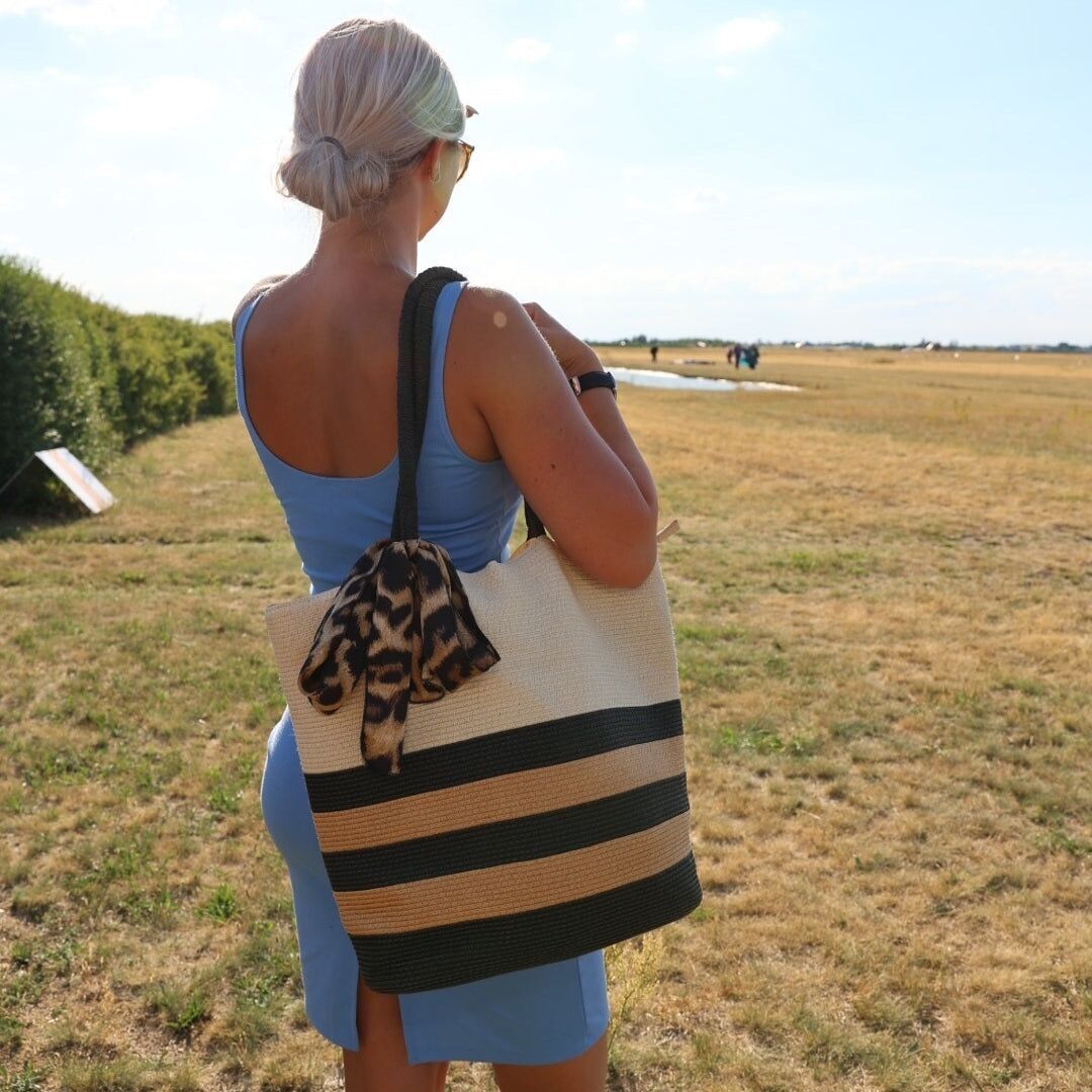 Julesmar Shopper "Leo" mit Leopard Print