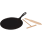 Le Creuset Crêpespfanne Gusseisen 27 cm Schwarz