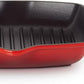 Le Creuset Signature Gusseisen-Grillpfanne 26 cm – Kirschrot