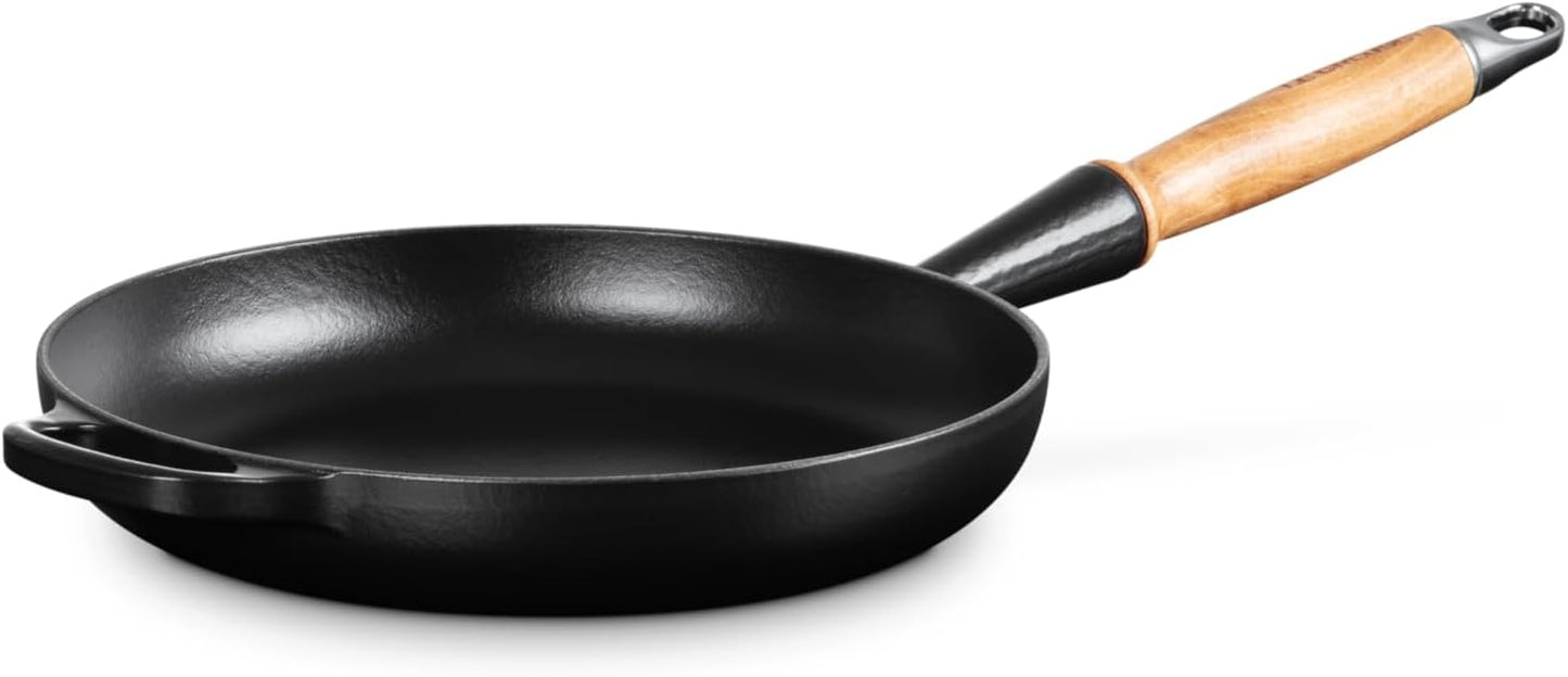 Le Creuset Signature Bratpfanne Gusseisen 28 cm – Emaille, Holzgriff, Induktion, Made in France
