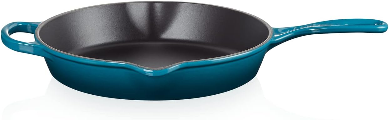 Le Creuset Gusseisen Bratpfanne 26 cm Deep Teal – 2 L, Induktion, Antihaftbeschichtung