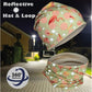 HECKBO Kinder Reflektor Mütze & Loop Schal - Flamingo