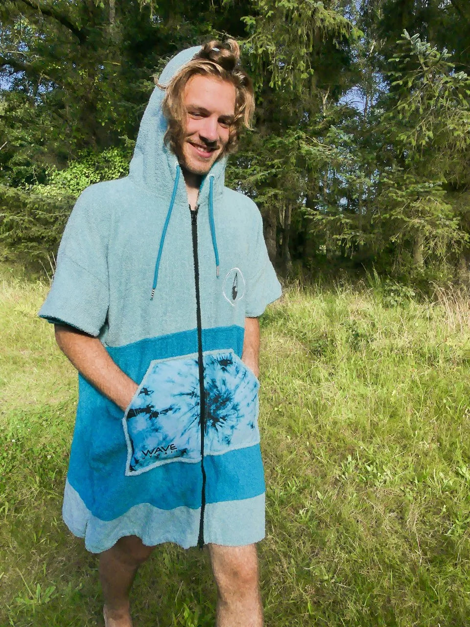 WAVE HAWAII Reißverschlussponcho Flyh Größe M