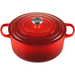 Le Creuset Signature Gusseisen-Bräter Ø 28 cm – Kirschrot