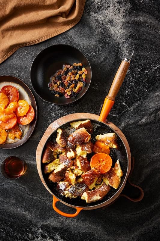 Le Creuset Signature Bratpfanne Gusseisen 28 cm Induktion Ofenrot Holzgriff