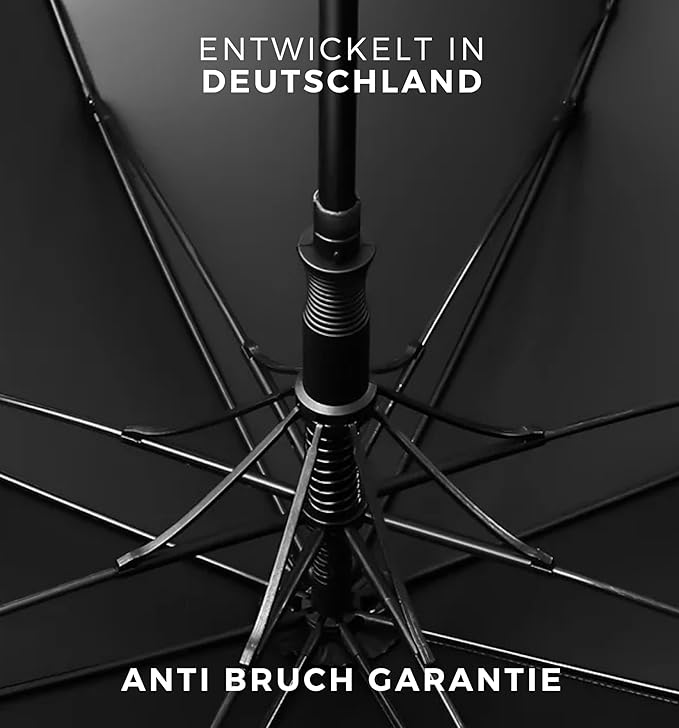 Sapor Design Stockschirm XXL - Schwarz