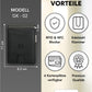 Kronenschein Slim Wallet mit RFID Schutz Schwarz-Glatt