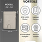 Kronenschein Slim Wallet mit Münzfach & RFID Schutz Grau