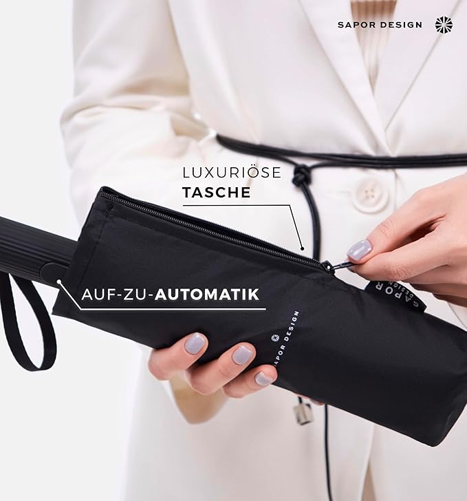 Sapor Design Premium Regenschirm Blau