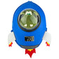 HECKBO Rucksack Rakete mit Sichtfenster