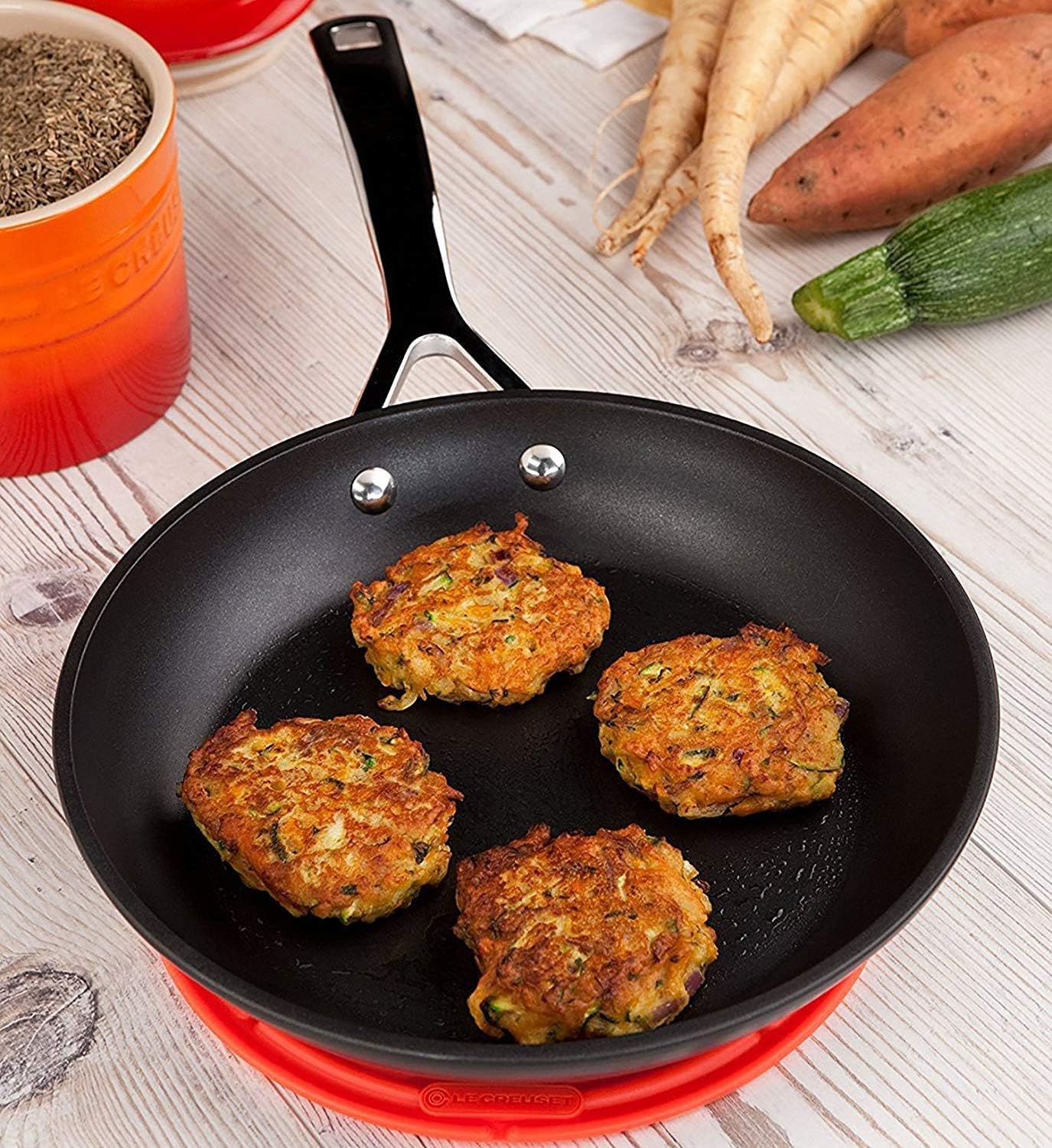 Le Creuset Aluminium Pfanne 24 cm Antihaft Induktion