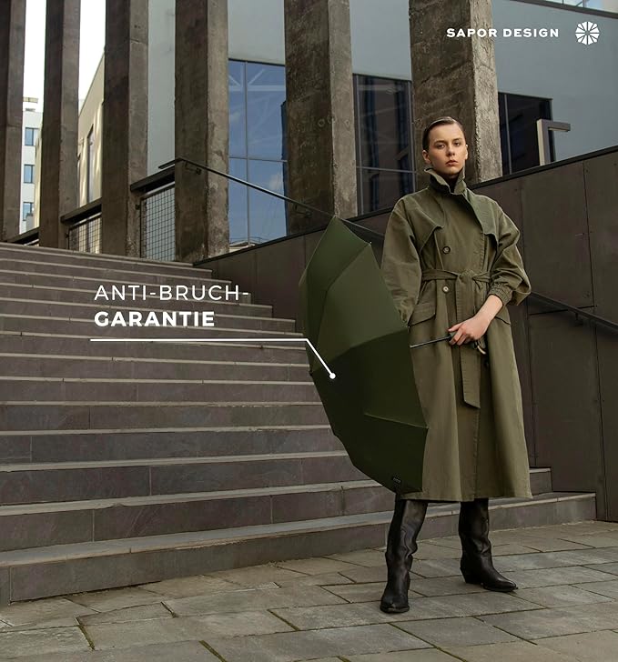 Sapor Design Premium Regenschirm Rot