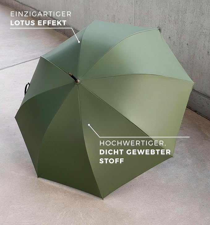 Sapor Design Stockschirm XXL - Grün/Modern