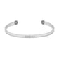 Simple Pledge "Ohona" Armreif - Silber - Blind
