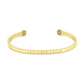 Simple Pledge "Seelenschwester" Armreif - Gold - Blind