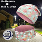 HECKBO Reflektor Mütze & Loop Schal - Flamingo - mit Vlies